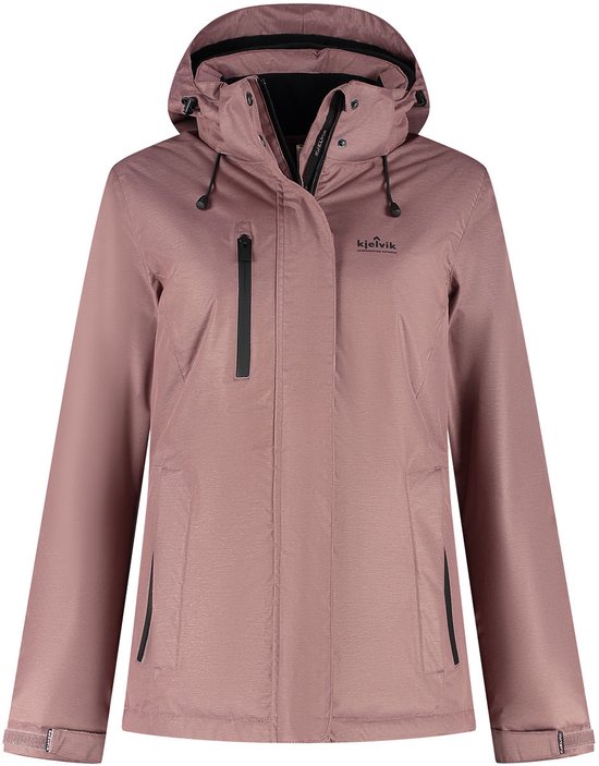 Kjelvik Yrsa Dames Outdoorjas - Roze