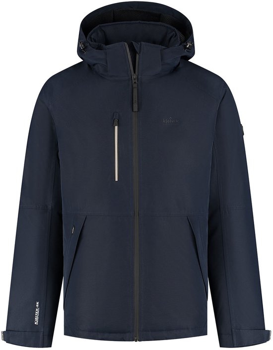 Kjelvik Anno Heren Outdoorjas - Donkerblauw