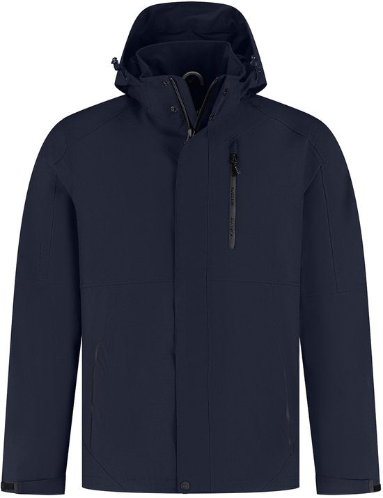 Kjelvik Alek Heren Outdoorjas - Donkerblauw