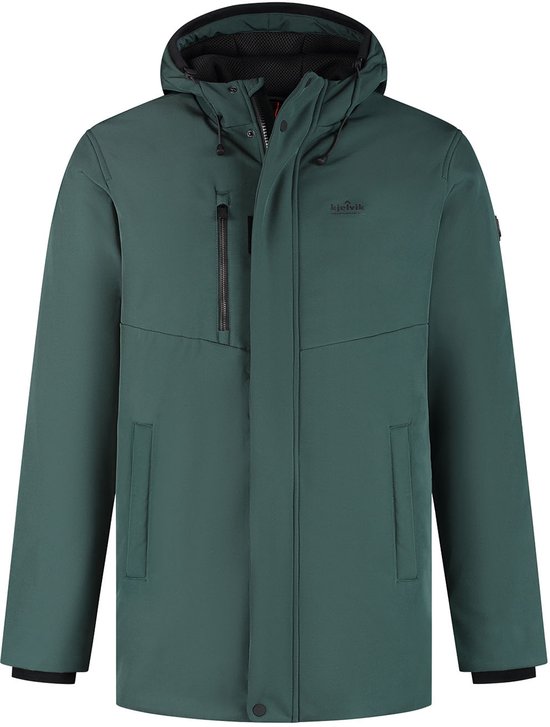 Kjelvik Baris Heren Outdoorjas - Groen
