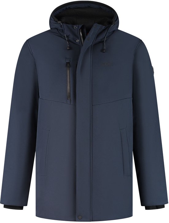Kjelvik Baris Heren Outdoorjas - Donkerblauw