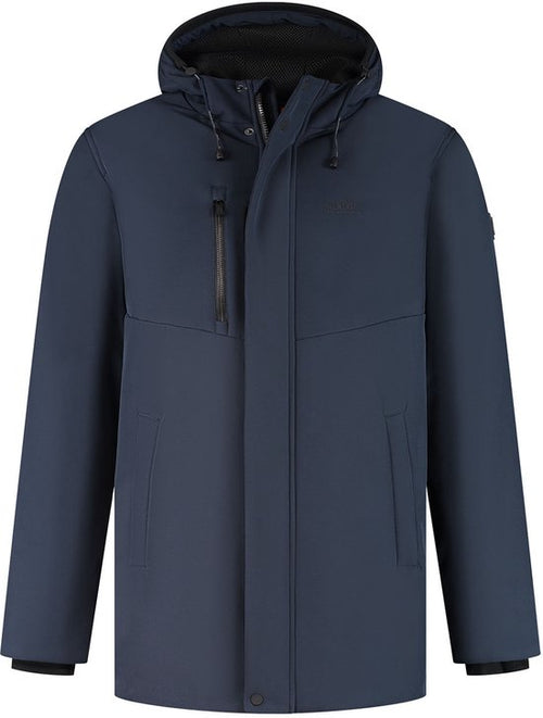 Kjelvik Baris Heren Outdoorjas - Donkerblauw