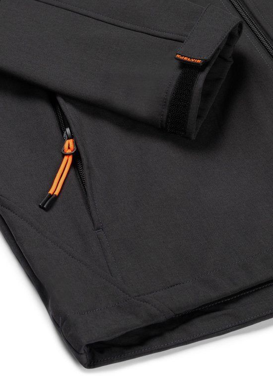 Kjelvik Rik Heren Outdoorjas - Zwart