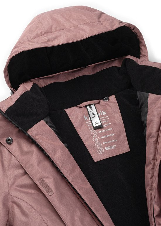 Kjelvik Yrsa Dames Outdoorjas - Roze