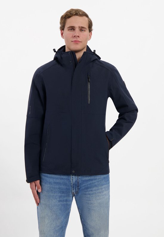 Kjelvik Alek Heren Outdoorjas - Donkerblauw