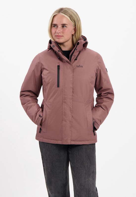 Kjelvik Yrsa Dames Outdoorjas - Roze