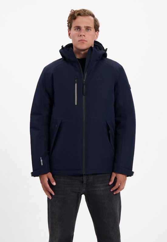 Kjelvik Anno Heren Outdoorjas - Donkerblauw
