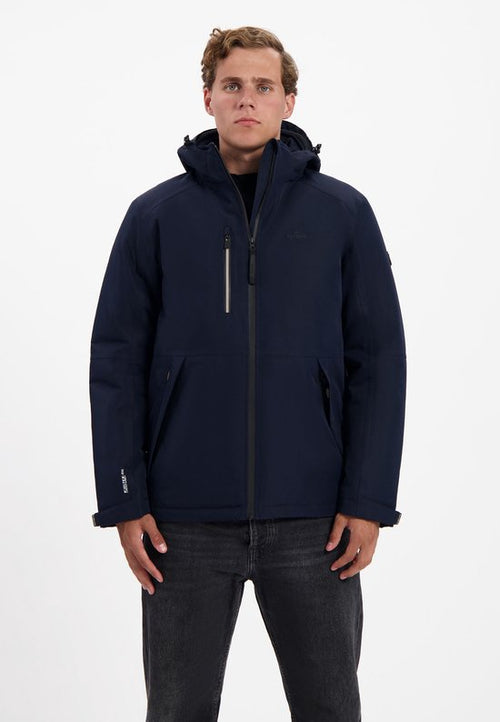 Kjelvik Anno Heren Outdoorjas - Donkerblauw