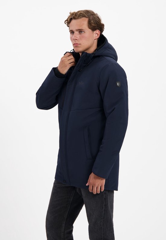 Kjelvik Baris Heren Outdoorjas - Donkerblauw