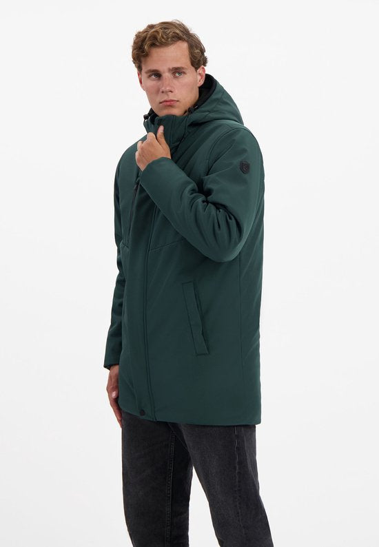 Kjelvik Baris Heren Outdoorjas - Groen