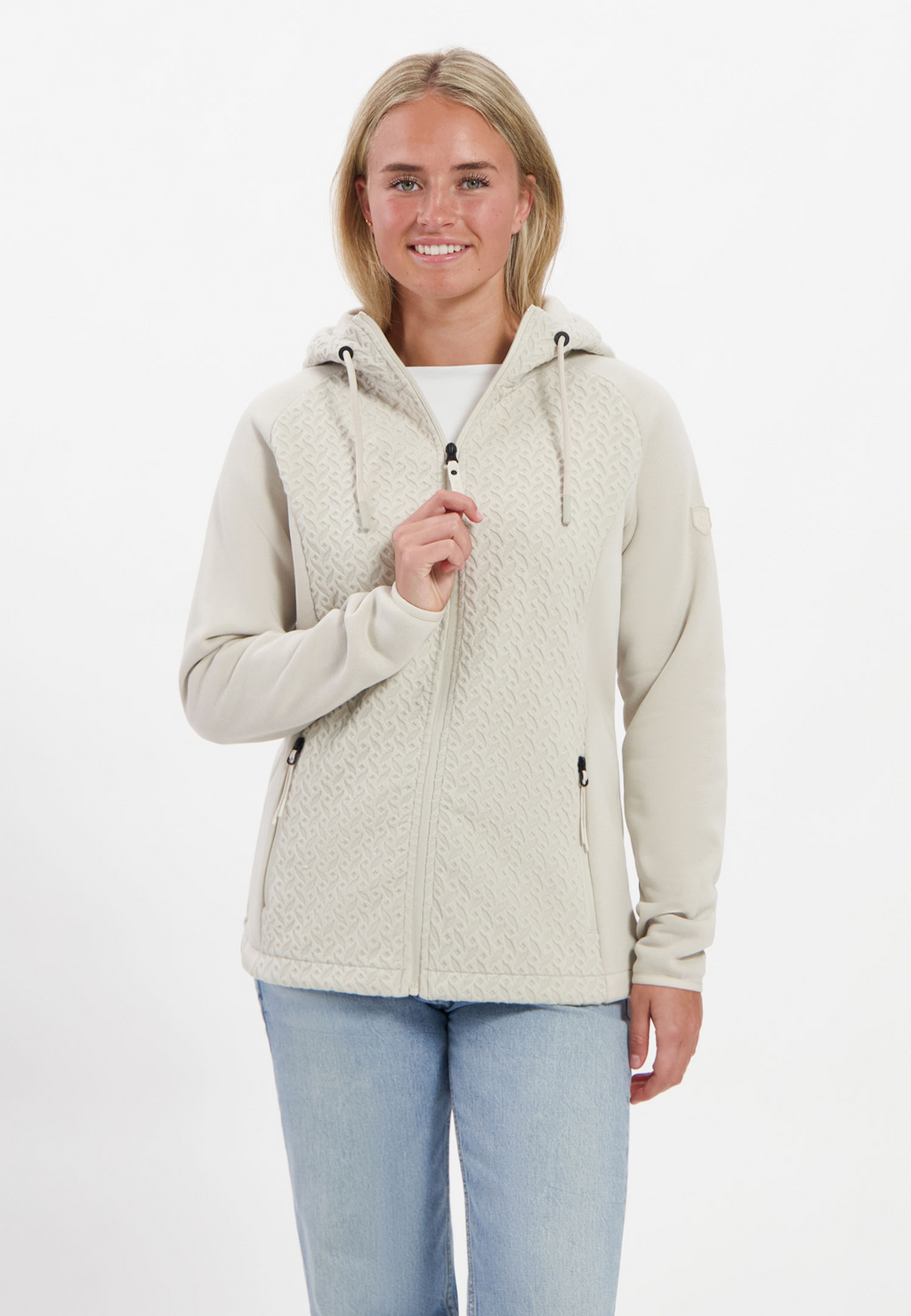 Kjelvik Fea Dames Vest - Zand