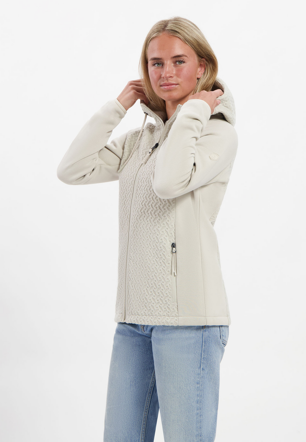 Kjelvik Fea Dames Vest - Zand