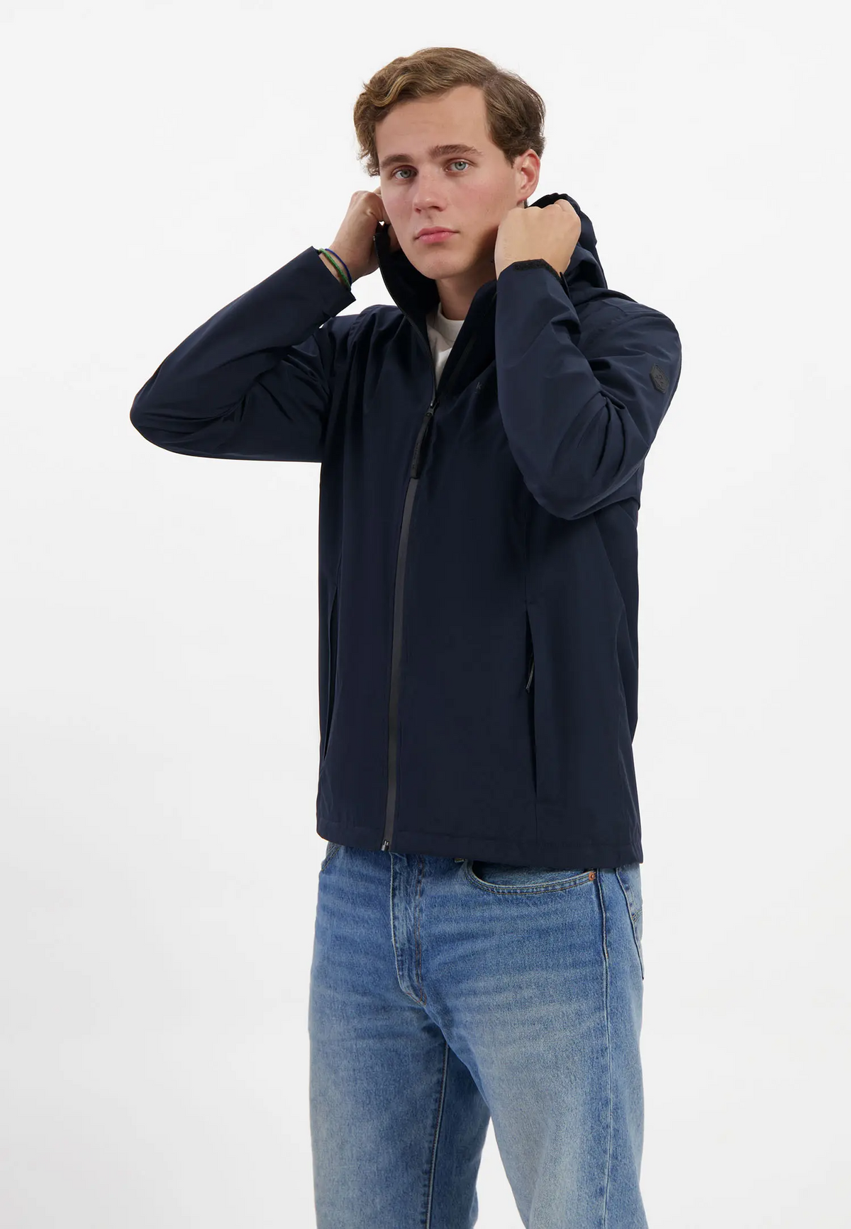 Kjelvik Kiron Heren Outdoorjas - Donkerblauw