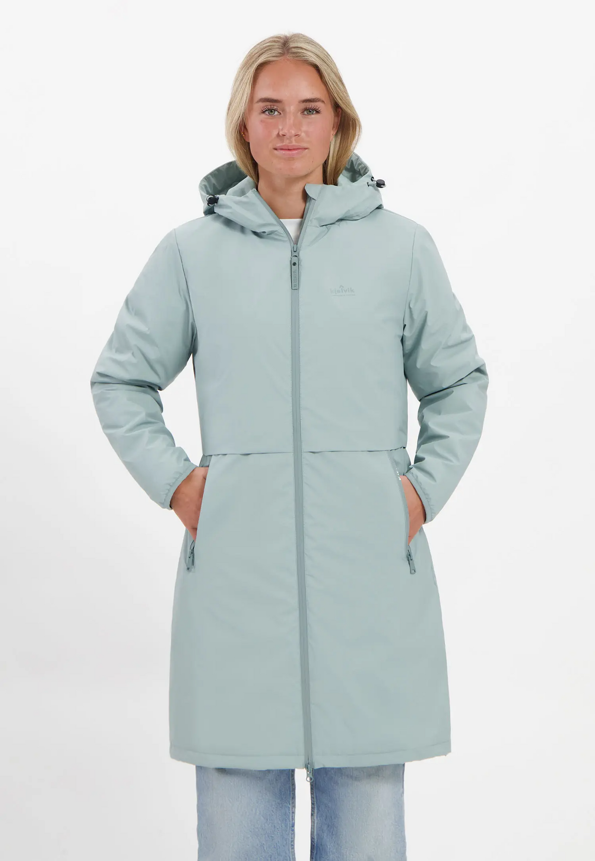 Kjelvik Hella Dames Outdoorjas - Blauw
