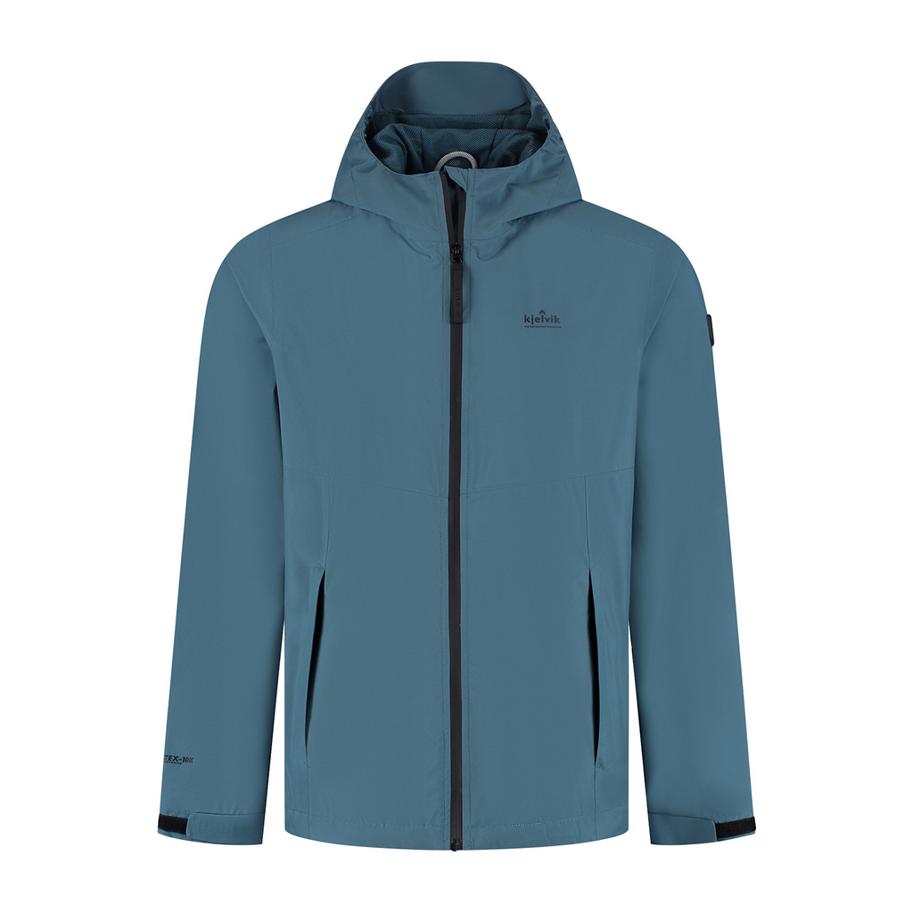 Kjelvik Kiron Heren Outdoorjas - Blauw