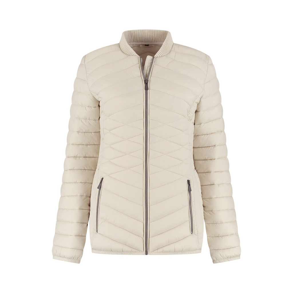 Kjelvik Izzy Dames Outdoorjas - Zand