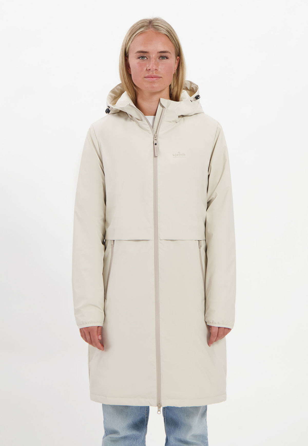 Kjelvik Hella Dames Outdoorjas - Zand