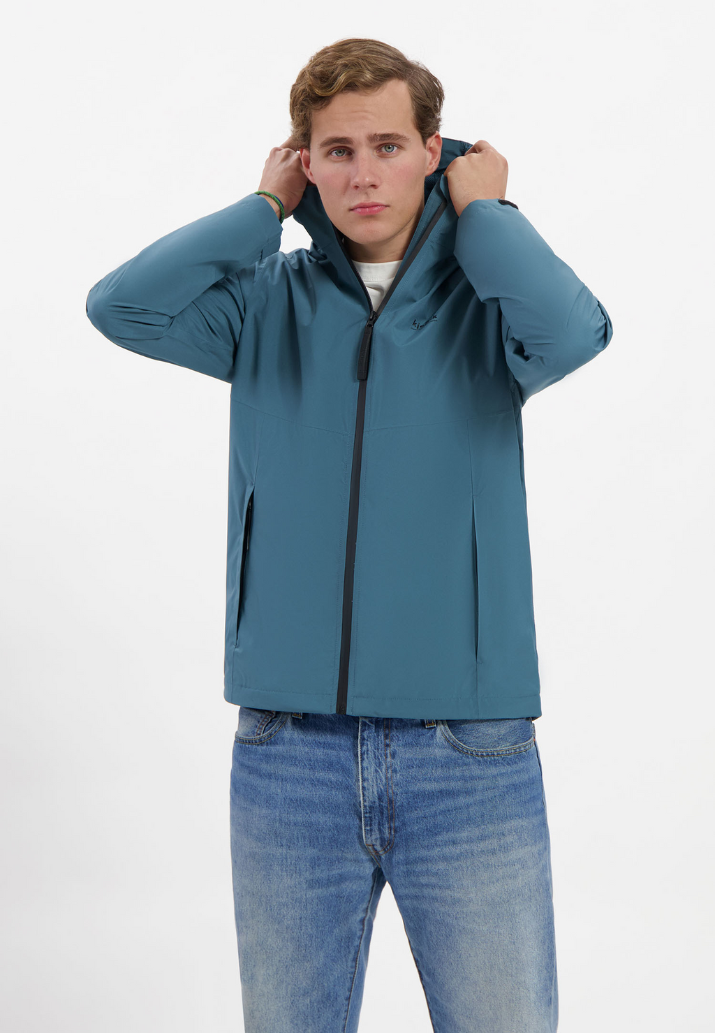 Kjelvik Kiron Heren Outdoorjas - Blauw