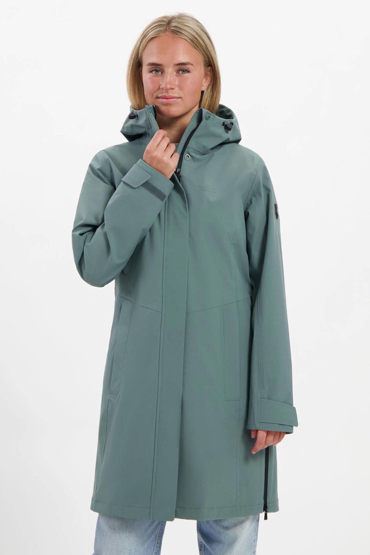 Kjelvik Livia Dames Outdoorjas - Balsam groen