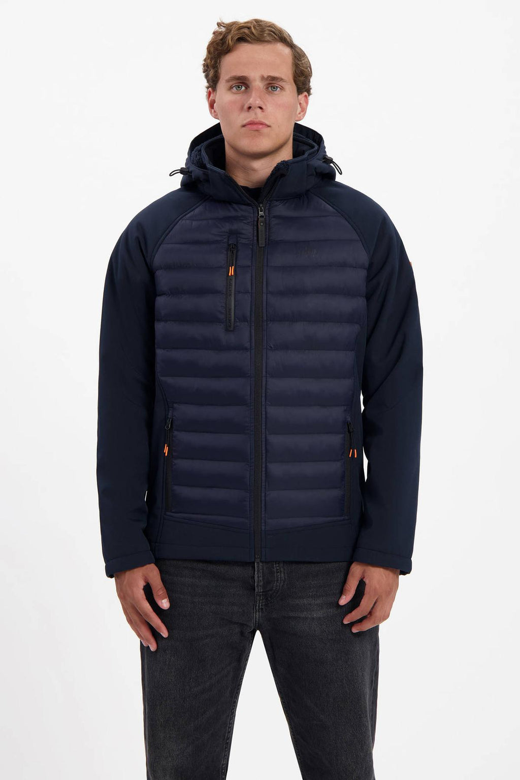 Kjelvik Ezra Heren Outdoorjas - Donkerblauw