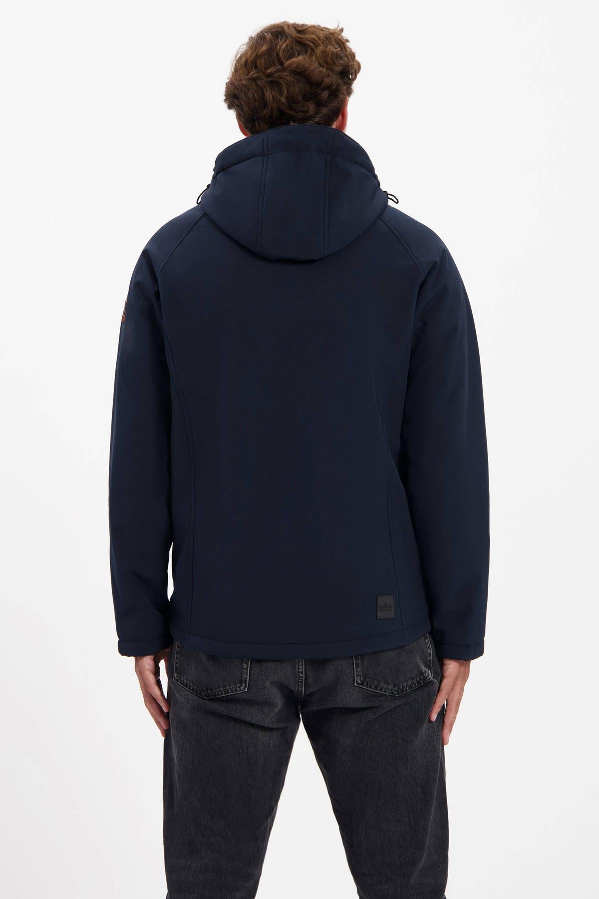 Kjelvik Ezra Heren Outdoorjas - Donkerblauw