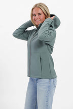 Kjelvik Marlien Dames Outdoorjas - Balsam groen