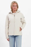Kjelvik Marlien Dames Outdoorjas - Zand