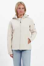 Kjelvik Marlien Dames Outdoorjas - Zand