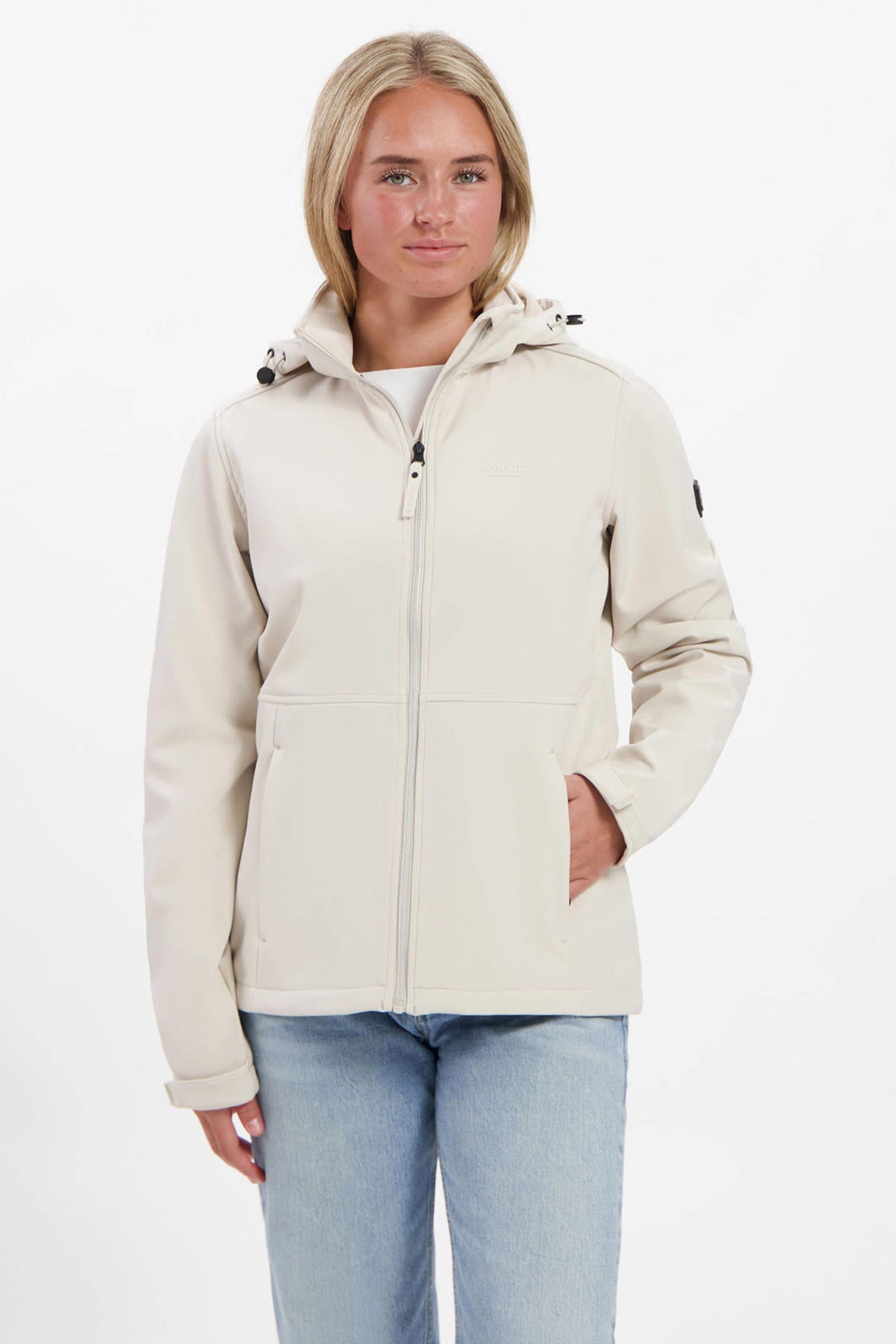 Kjelvik Marlien Dames Outdoorjas - Zand