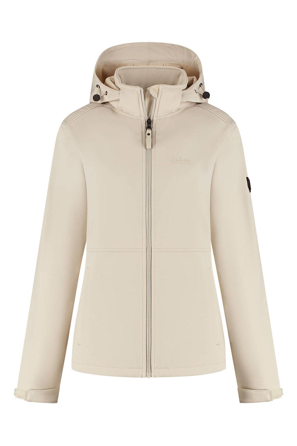 Kjelvik Marlien Dames Outdoorjas - Zand