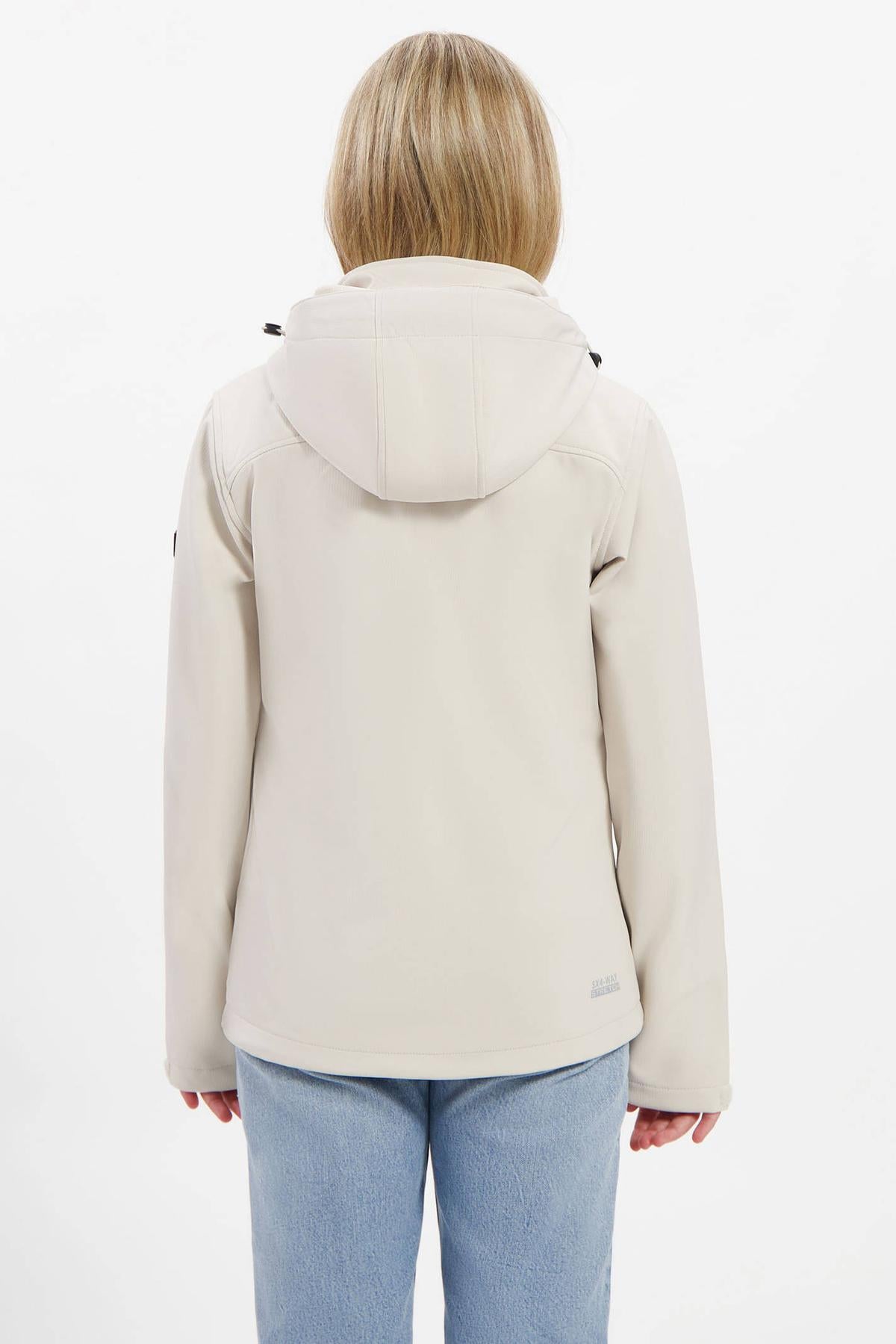 Kjelvik Marlien Dames Outdoorjas - Zand